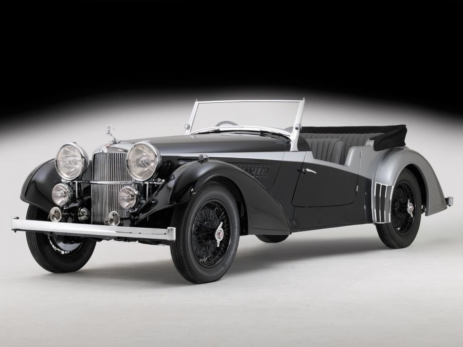  Alvis Speed 25 SC Tourer by Vanden Plas 1937 года  (фото 2 из 2)